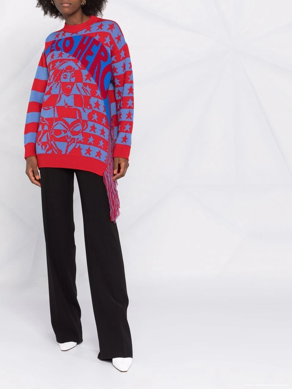 Affordable Eco jumper Hero Women intarsia Stella McCartney 0802